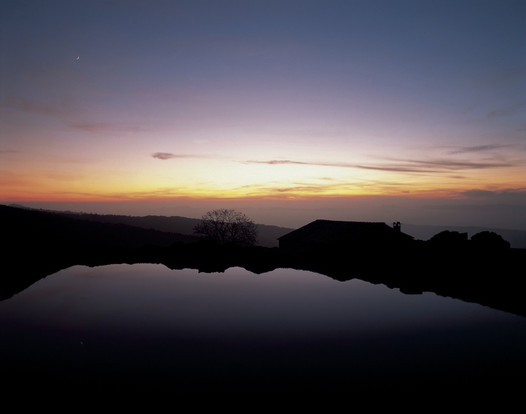 Sonnenaufgang in Montseny, Katalonien