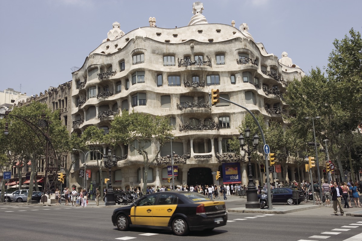 Casa Milà, Gebäude von Gaudí in Barcelona