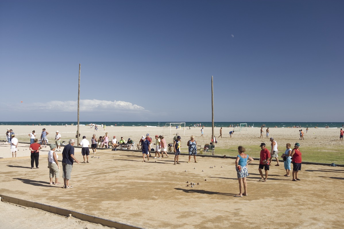 Strand von Calafell in Kataloniens Costa Daurada